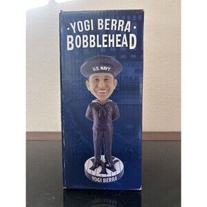 NEW Yogi Berra New York Yankees US Navy Bobblehead SGA 6/6/2025 Mint